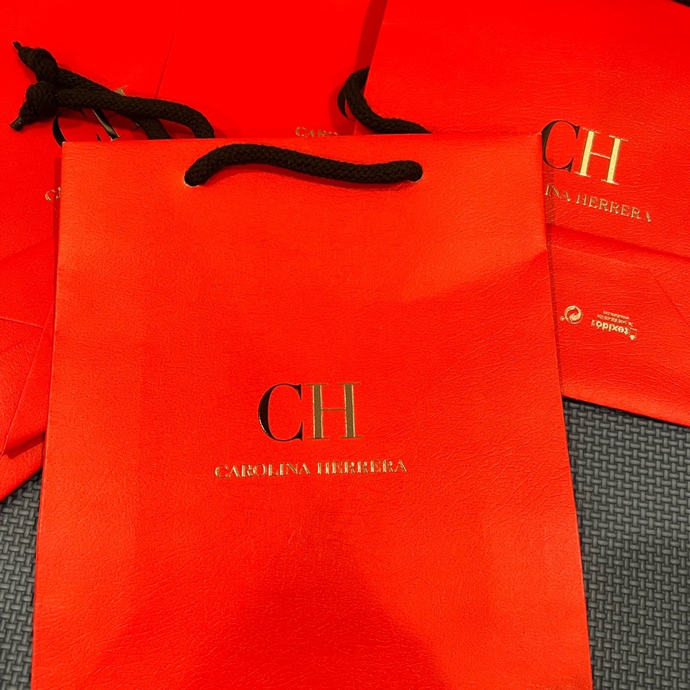 Carolina Herrera Red Gift Bag
